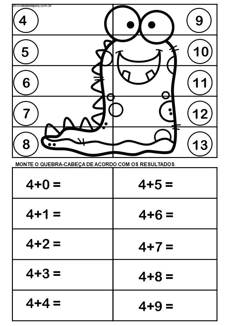 Jogo interativo - tabuada do 1 worksheet